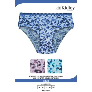 Women Hipster Micro-Modal Lycra Midi Panties 