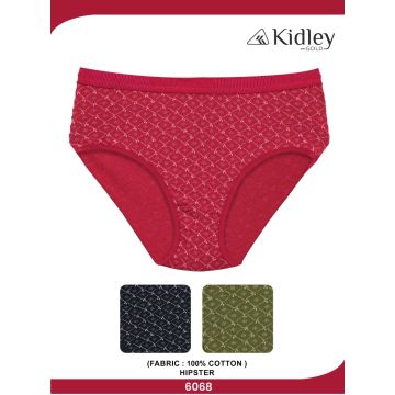 Women Hipster Cotton Panties (6068)