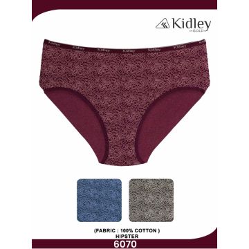 Women Hipster Cotton Panties (6070)