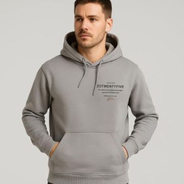 Men Round neck Olive-XL-Grey