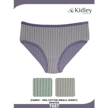 Women Single Jersey Hipster Cotton Panties 