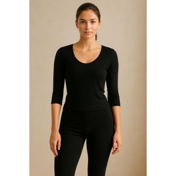 Premium Women Fur Thermal Top