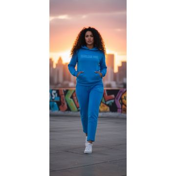 "Fearless Soul" Plush Fleece-Lined Tracksuit Set | Ultimate Comfort & Style