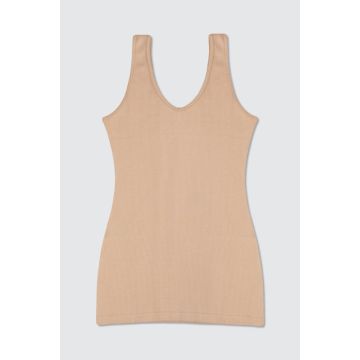 Kidley Nude Sleeveless Thermal(JS5)