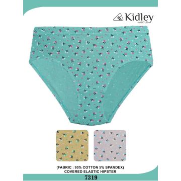 Women Hipster Cotton Spandex Panties (7319)