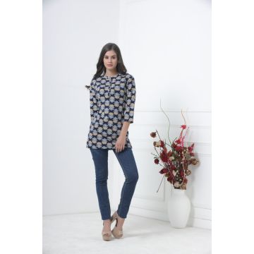 Navy Kurti