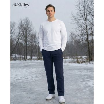 Men’s Premium Fleece Fur-Lined Winter Track Lower