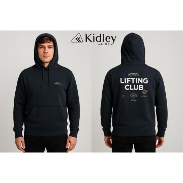 Men Fur Hoodie (NAVY)