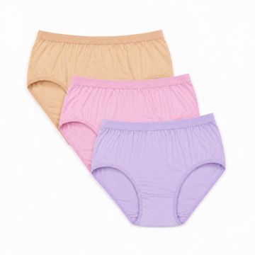 Abba Cotton-Stretch Panties – Light Assorted Pack of 3