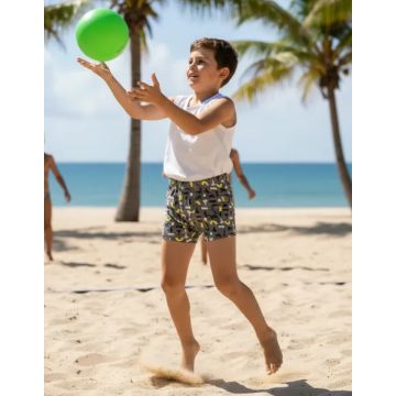 ComfySoft Cotton Trunks for Boys – SplashGrid Prints, Pack of 3