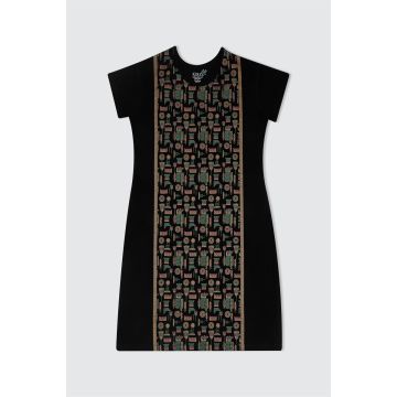 Cotton Long Kurti black