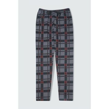 Printed Pajamas Dark Gray