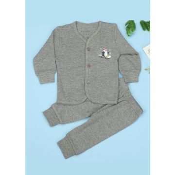 Thermal Grey front open set (unisex)