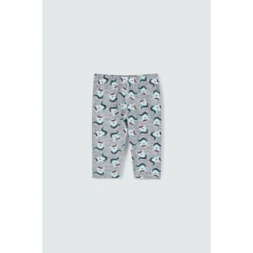 All over printed capri grey