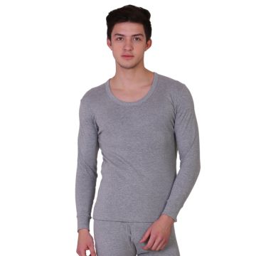 Grey Thermal round neck F/S