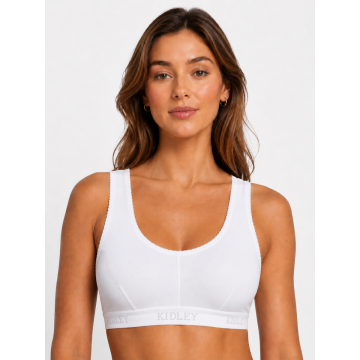 Women’s Soft Cotton Everyday Bra – White Comfort Fit (Pack of 3)