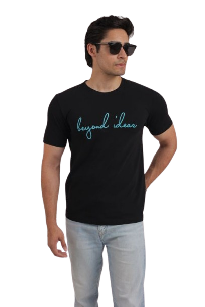 Men Round neck Olive-XL-Black