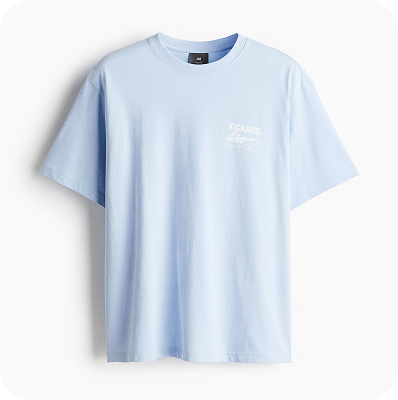 Men Round neck Olive-XL-Blue