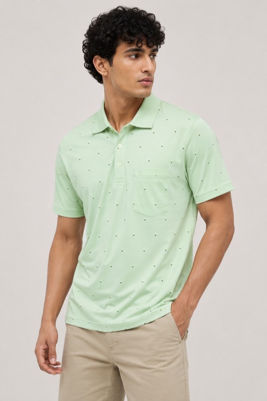 Mint cotton t-shirt